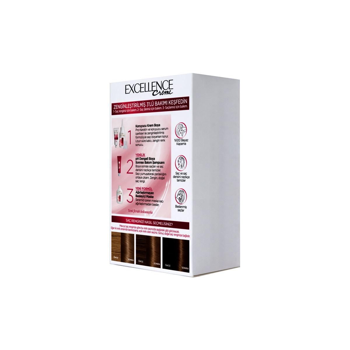 L&#39;Oreal Paris Excellence Creme 7.3 Golden Brown Hair Dye: 100% Gray Coverage, Long Lasting Color, Keratin &amp; Ceramide for Healthy, Shiny Hair L&#39;Oreal Golden Brown Hair Dye: 100% Gray Coverage &amp; Shiny Hair hair dye, gray coverage hair color, golden brown hair dye, permanent hair color, at home hair color, hair color with keratin, hair color with ceramide, long lasting hair dye, Loreal hair dye, hair color for gray hair, hair color, hair coloring, at-home hair color, gray hair solutions, keratin hair dye, cera