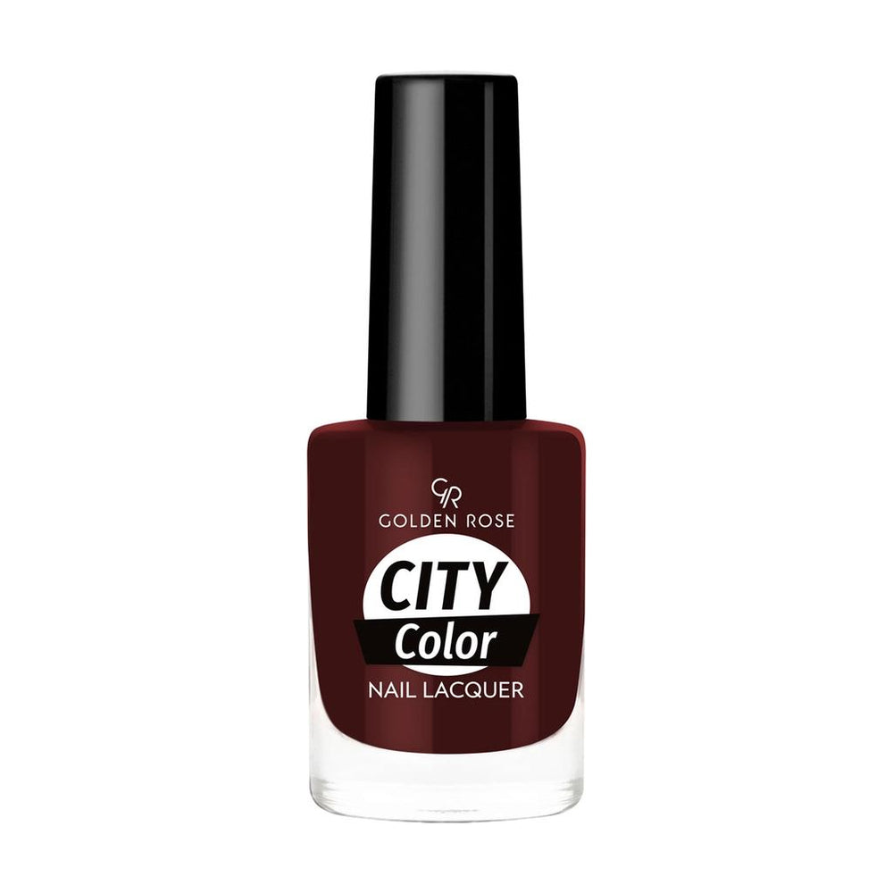 Golden Rose City Color Glossy Nail Lacquer Shade 169