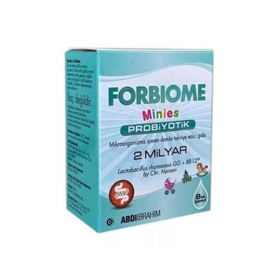 Forbiome Minies Probiyotik Damla Probiotic Drops for Kids - Supports Healthy Gut Flora, 8ml - image 2