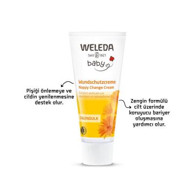 weleda baby calendula diaper cream 75 ml, natural ingredients for baby skin care, weleda calendula cream packaging Weleda Baby Calendula Diaper Cream - 75 ml Weleda Baby Calendula Diaper Cream - 75 ml weleda, baby-care, diaper-cream, calendula, organic, sensitive-skin, natural, parents, caregivers, ai-generated