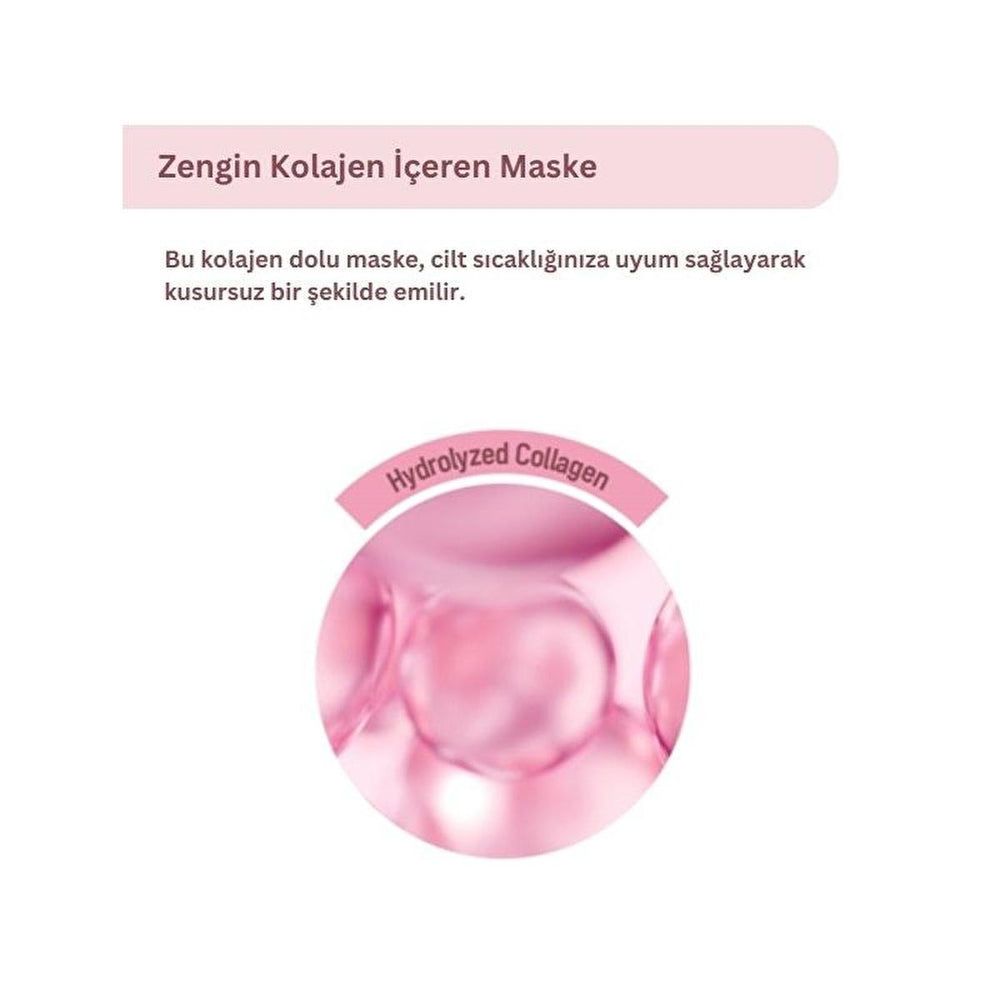 Dermal Korea Hydrogel Face Mask with Collagen - Anti-Aging Skincare, Intensive Hydration, Korean Skincare - view 5