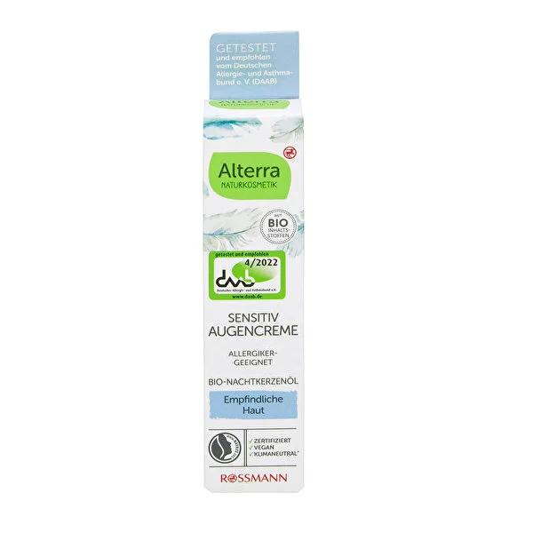 Alterra Fragrance-Free Eye Cream: Soothe & Hydrate Sensitive Skin with Organic Apricot & Evening Primrose Oil - Vegan, Natural, Allergy-Friendly Alterra Fragrance-Free Eye Cream: Soothe Sensitive Skin fragrance-free eye cream, organic eye cream, sensitive skin eye cream, vegan eye cream, natural eye cream, Alterra eye cream, eye cream for allergies, eye cream for sensitive skin, parfumfrei augencreme, organic apricot kernel oil eye cream, Eye Cream, sensitive skin care, fragrance free, organic, vegan, natur