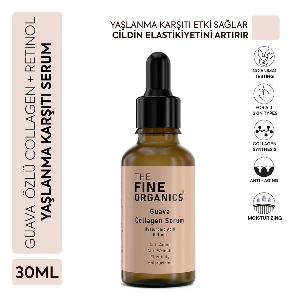 The Fine Organics Guava Collagen & Retinol Face Serum 30 ml