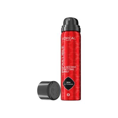 Loreal Paris Infaillible Makeup Fixing Spray - 3-Second Setting, Long Lasting Makeup Solution Loreal Paris Infaillible Makeup Fixing Spray - Long Lasting Makeup Fixing Spray, Loreal Paris Infaillible, Long Lasting Makeup, Cosmetic Setting Spray, Beauty Products, Makeup Setting Spray, Cosmetics, Beauty Essentials, Long Lasting Makeup Solutions, Makeup Must-Haves