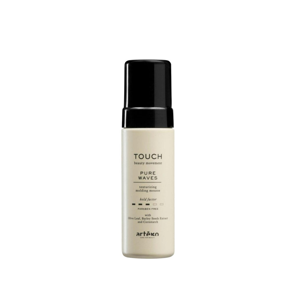 Artego Pure Waves Hair Styling Mousse - 5.07 fl oz, Enhances Texture & Hold for Wavy Hair Artego Pure Waves Hair Mousse - 5.07 fl oz Hair styling mousse, Artego hair products, Pure Waves hair styling, Touch hair care, Hair styling products for wavy hair, Wavy hair solutions, Hair texture enhancers, Hair hold products, Hair care for curly hair, Styling mousse, Hair mousse, Artego Pure Waves, 5.07 fl oz, Hair styling, Hair care, Wavy hair, Curly hair