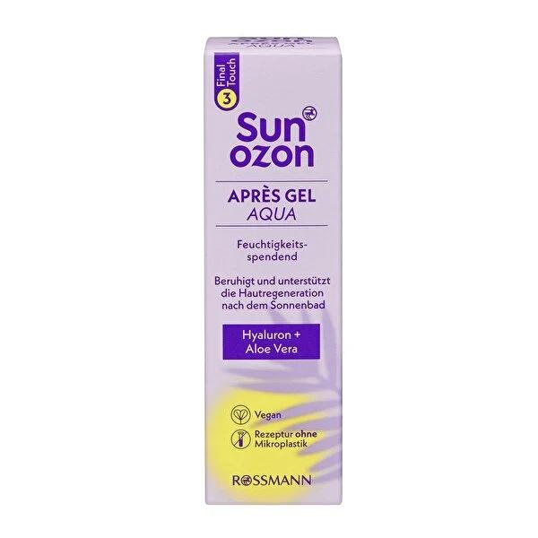 Sunozon After Sun Gel with Hyaluronic Acid & Aloe Vera