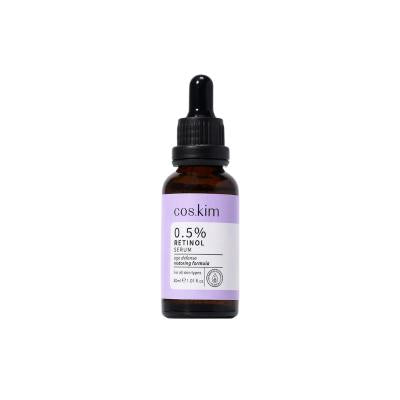 Coskim 0.5% Retinol Serum 30ml - Anti-Aging Skincare, Vegan & Chemical-Free Coskim 0.5% Retinol Serum - Anti-Aging & Vegan Skincare Retinol Serum, Anti-aging skincare, Vegan skincare, Chemical-free skincare, Fine lines and wrinkles reduction, Skincare for sensitive skin, Cruelty-free products, Plant-based skincare, Nightly skincare routine, Youthful skin, Skincare essentials
