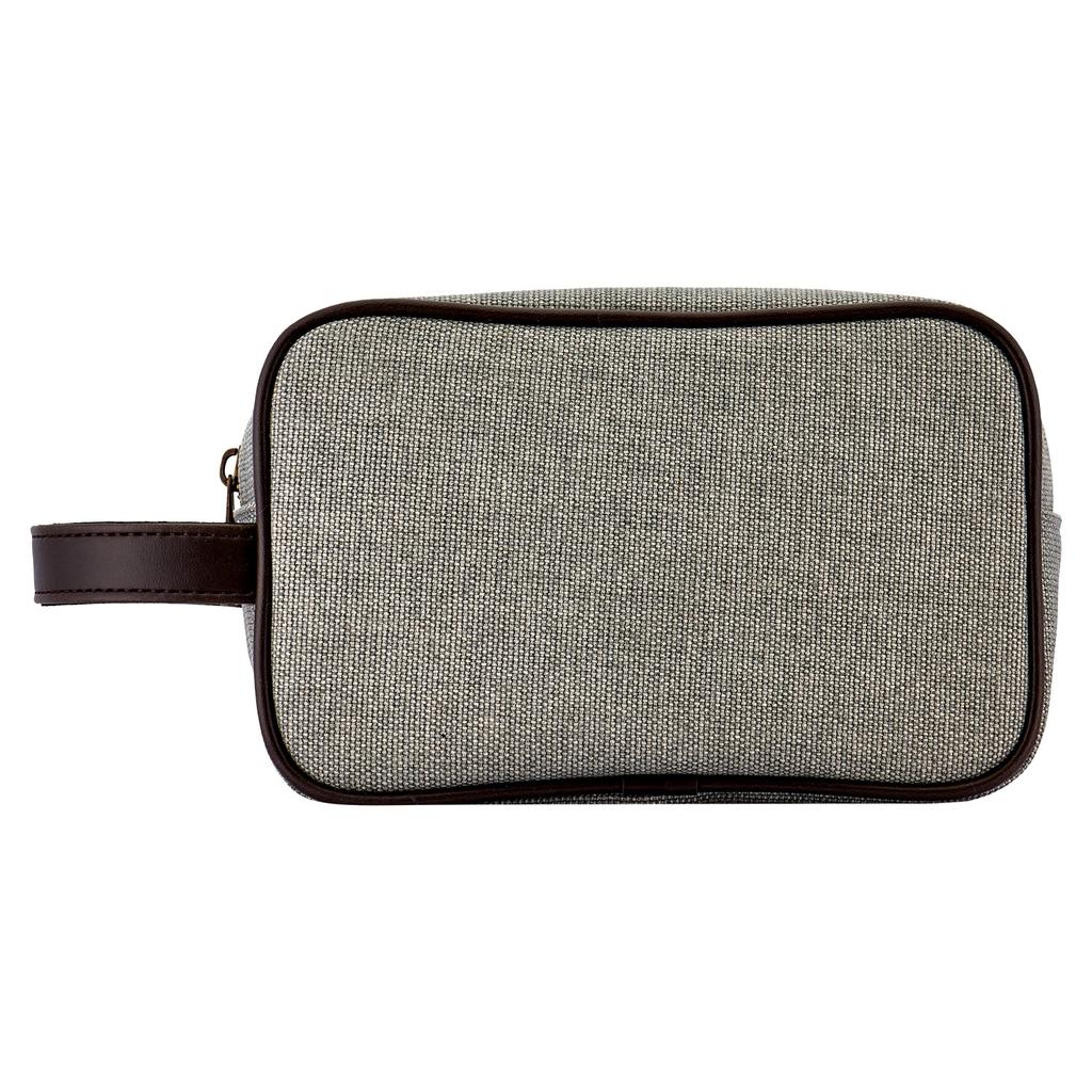 Eklips Canvas Men's Grooming Bag with Durable Zipper