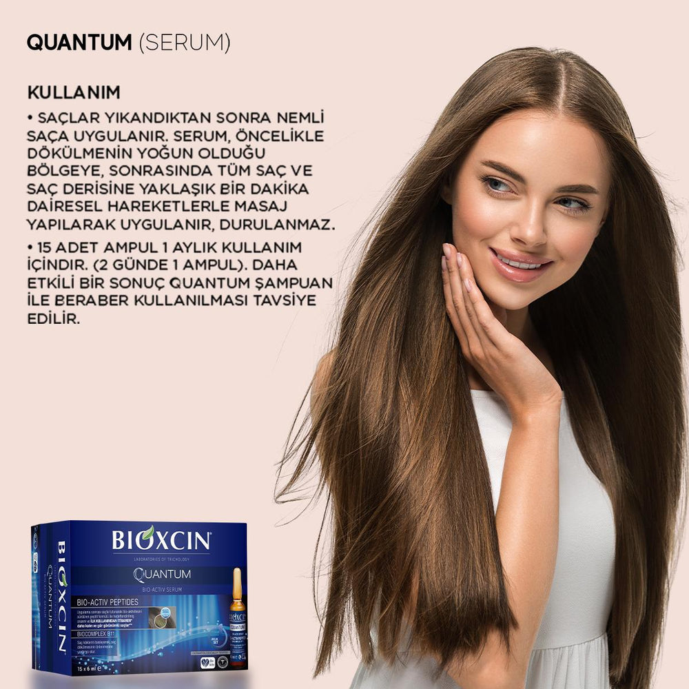 Bioxcin Quantum Bio-Activ Serum - Hair Loss Treatment & Nourishment for Thicker Hair - view 4