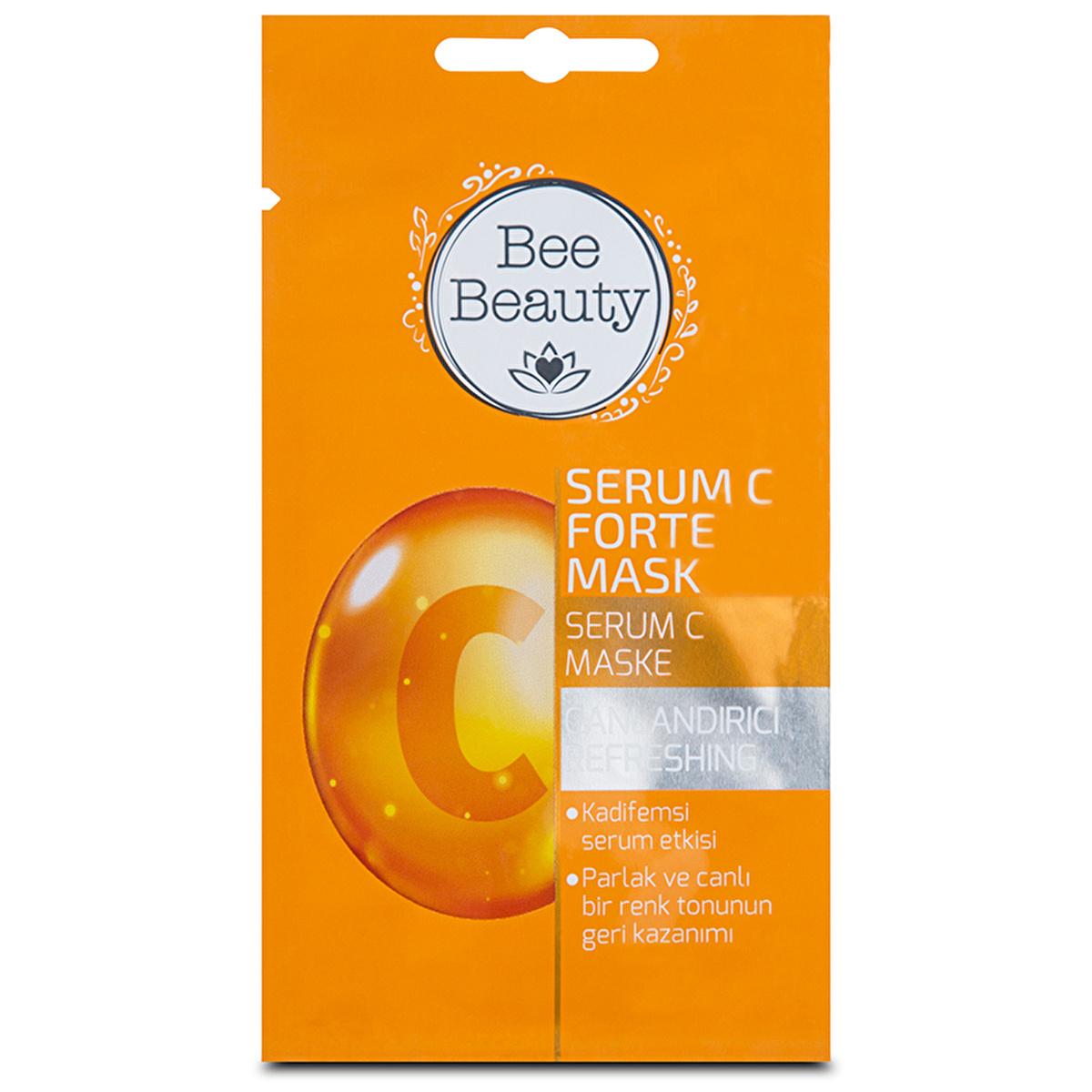 Bee Beauty Vitamin C Face Mask, 8ml - Anti-aging Skincare, Leave-on Serum Mask for Brighter Complexion Bee Beauty Vitamin C Face Mask - Anti-aging Skincare Vitamin C Face Mask, Leave-on Face Mask, Anti-aging Skincare, Skin Brightening Serum Mask, Bee Beauty Serum C Mask, Skincare, Face Masks, Anti-aging Products, Brightening Skincare, Serum Masks, Leave-on Masks, Vitamin C Skincare, Hydrating Face Masks, Radiant Skin, Glowing Complexion, Skincare Essentials, Beauty Products