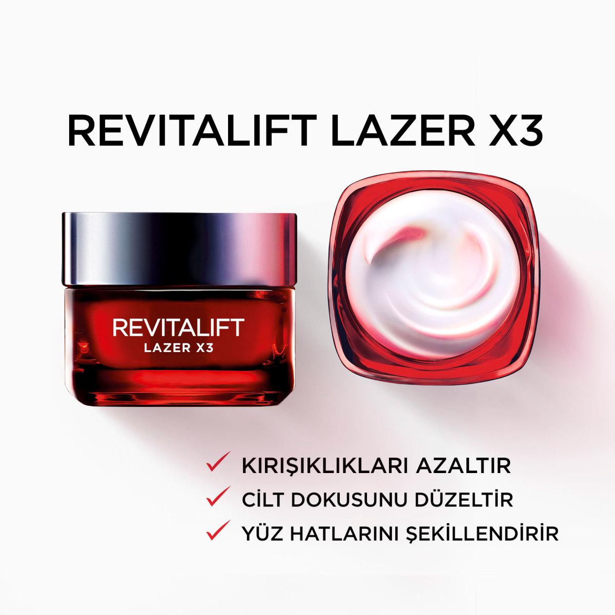 Loreal Paris Revitalift Lazer X3 Anti-Aging Day Cream - Reduces Wrinkles, Firms Skin, 1.69 fl oz Loreal Paris Revitalift Lazer X3 Anti-Aging Day Cream - Smooth, Firm Skin anti-aging day cream, Loreal Paris Revitalift Lazer X3, anti-wrinkle cream, Pro-Xylane, Adenozin, skincare, anti-aging skincare, day cream, wrinkle reduction, skin firming, skin texture improvement, women&#39;s skincare, gifts for her, beauty products, cosmetics