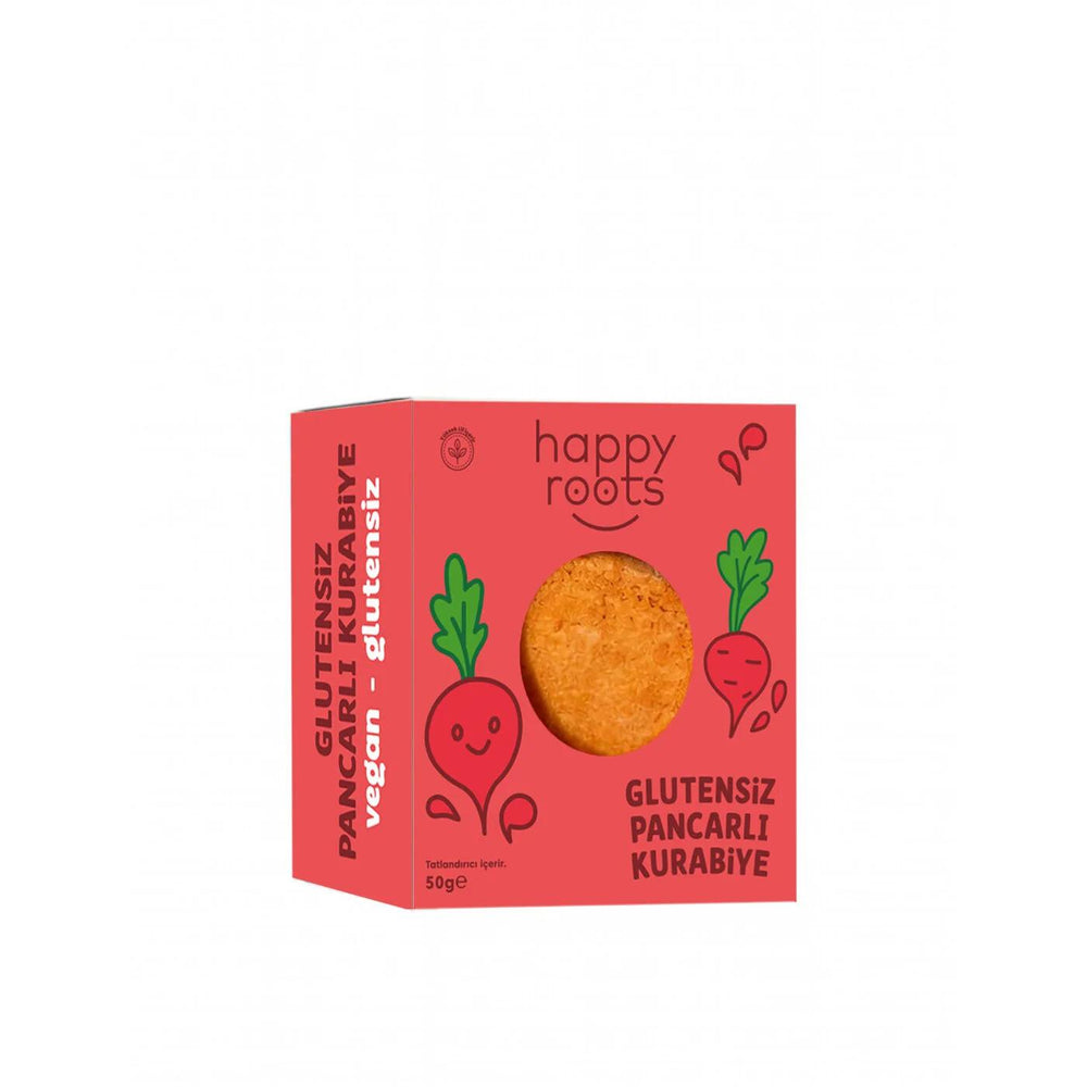 Happy Roots Gluten-Free Beetroot Cookies 50g