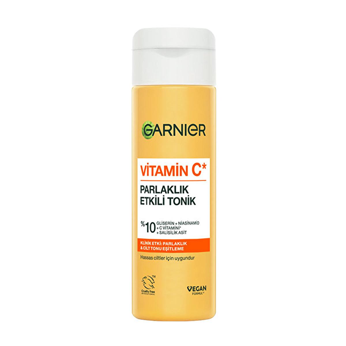 Garnier Vitamin C Brightening Toner: Hydrating Facial Toner to Even Skin Tone, Boost Radiance & Reduce Dark Spots - For Brighter, Glowing Skin Garnier Vitamin C Toner: Brighten & Even Skin Tone Vitamin C toner, Brightening toner, Skin tone evening toner, Hydrating facial toner, Garnier Vitamin C toner, Niacinamide toner, Salicylic acid toner, Radiance booster toner, Vitamin C skin care, Toner for dark spots, facial toner, hydrating toner, brightening skin, even skin tone, dark spot reduction, skincare, beau