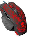 Everest SM-700 Wired Gaming Mouse - Customizable DPI, Optical Sensor, Black - view 6