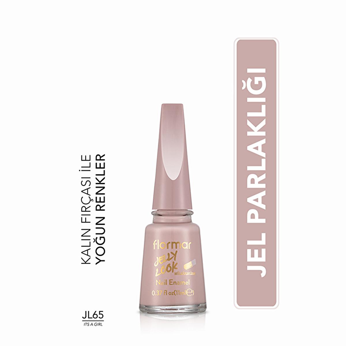 Flormar Jelly Look Its a Girl Nail Polish: High Pigment, Long Lasting, Shiny Pink Gel Nail Polish for Salon-Quality Nails at Home Flormar Jelly Look Pink Nail Polish - High Pigment, Long Lasting Jelly nail polish, Gel look nail polish, High pigment nail polish, Long lasting nail polish, Shiny nail polish, Flormar nail polish, Its a Girl nail polish, Pink gel nail polish, Quick dry nail polish, One coat nail polish, nail polish, gel nail polish, pink nail polish, shiny pink polish, high pigment polish, long 