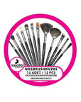 Nascita Professional Black Makeup Brush Set for Flawless Application