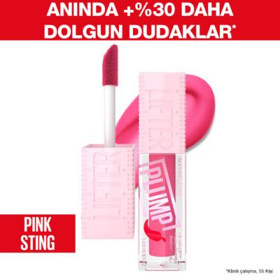 Maybelline Lifter Plump Lip Gloss - Non-Sticky, Chili Pepper Extract, Pink Sting Shade Maybelline Lifter Plump Lip Gloss - Pink Sting Shade Maybelline Lifter Plump Lip Gloss, Lip Plumping Gloss, Non-Sticky Lip Gloss, Chili Pepper Extract Lip Care, Pink Lip Gloss, Cosmetic Lip Care, Natural Ingredients, Lip Care Products, Beauty Essentials, Makeup Gifts, Lip Gloss for Daily Wear, Special Occasion Makeup