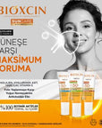 Bioxcin Sunscreen for Skin Prone to Spots - SPF 50+, Anti-Aging, Non-Greasy, Water-Resistant - Ideal for Sensitive Skin Bioxcin SPF 50+ Sunscreen for Sensitive Skin sunscreen for sensitive skin, SPF 50+ sunscreen, anti-spot skincare, UVA and UVB protection, non-comedogenic sunscreen, skincare for hyperpigmentation, dry touch sunscreen, water-resistant sunscreen, Bioxcin, sun care, skin protection, anti-aging skincare