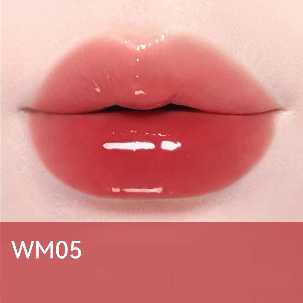 AZTK Light-Glow Long-Wear Luminous Lip Jelly Lip Gloss WM05 Candied Apple
