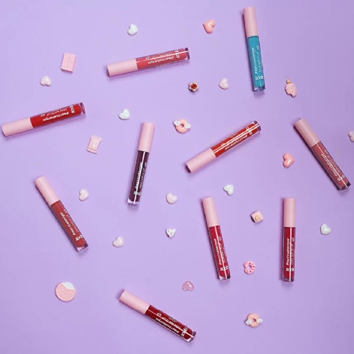 Soda Liquid Lipstick - Demi Matte Finish, Long Lasting Lip Color for Women Soda Liquid Lipstick - Long Lasting Demi Matte Finish Liquid Lipstick, Demi Matte Lipstick, Long Lasting Lip Color, Easy Apply Lipstick, High Pigment Lip Liquid, Makeup for Women, Cosmetic Products, Beauty Essentials, Long Lasting Makeup, Lip Care