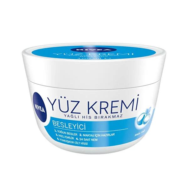 Nivea Face Cream: 24-Hour Hydration, Non-Greasy Facial Moisturizer, Perfect Under Makeup, Dermatologist Approved, 3.38 fl oz Nivea Face Cream: 24H Hydration, Non-Greasy Moisturizer Nivea face cream, facial moisturizer, non-greasy moisturizer, 24-hour hydration cream, daily face cream, hydrating face cream, face cream for makeup, dermatologically approved moisturizer, face cream, moisturizer, non-greasy, hydration, daily use, makeup base, sensitive skin, skincare, beauty, hydrowaxers, dry skin, normal skin, 