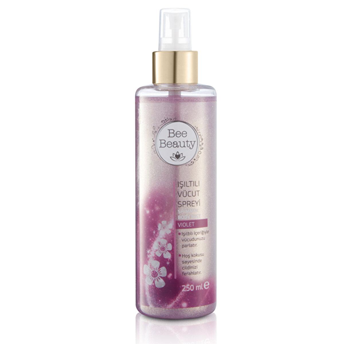 Bee Beauty Violet Shimmering Body Spray - 8.45 fl oz, Fragrant &amp; Glamorous for Women - Fragrance