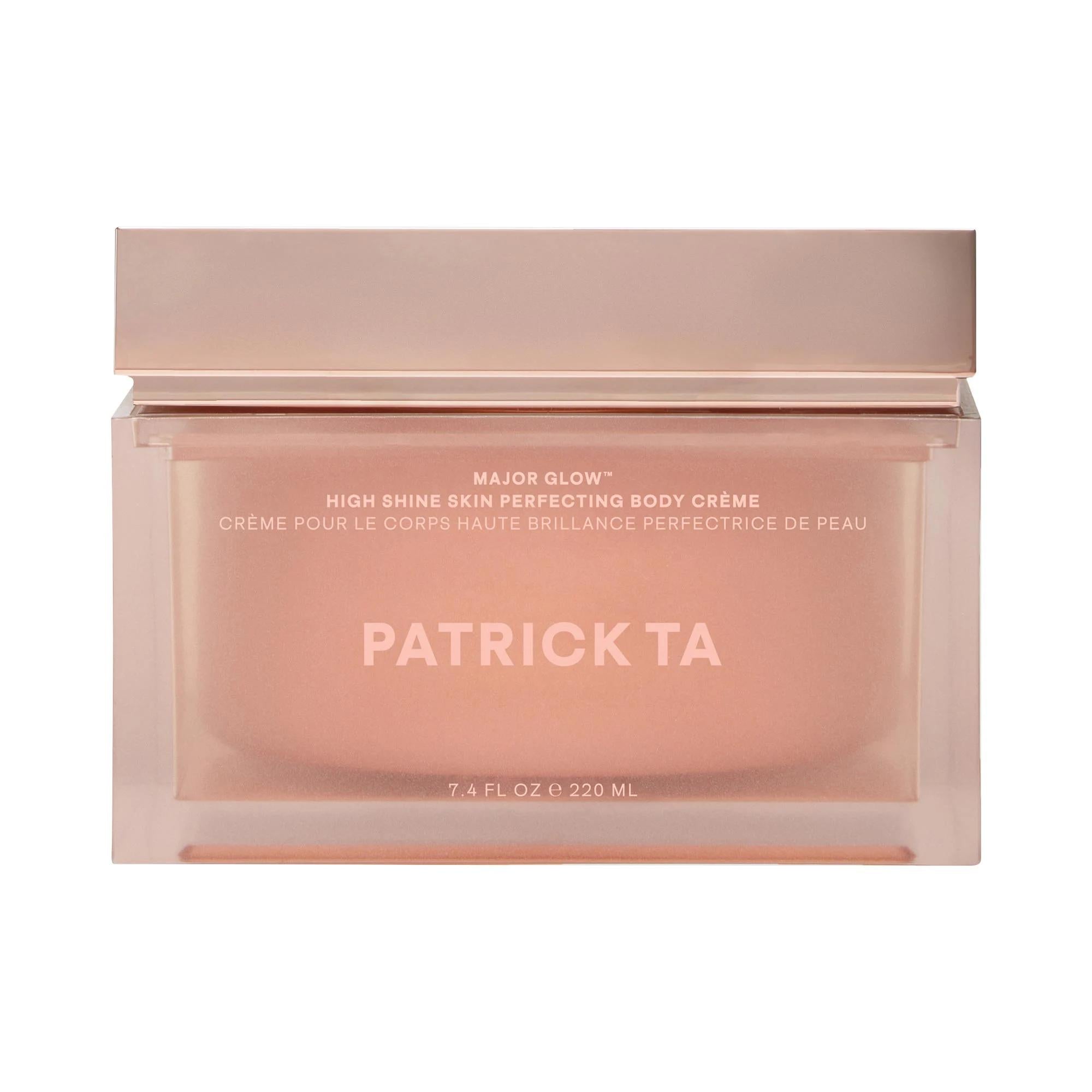 Patrick TA Major Glow High Shine Skin Perfecting Body Crème: Intense Hydration, Radiant Glow, Vegan &amp; Cruelty-Free Body Skincare Patrick TA Body Cream: High Shine, Hydrating &amp; Skin Perfecting body cream, skin perfecting cream, moisturizing body cream, high shine body cream, vegan body cream, cruelty-free body cream, dry skin body cream, glowing skin body cream, body skincare, prickly pear extract body cream, body moisturizer, body lotion, bath and body, radiant skin, smooth skin, hydrated skin, paraben-free