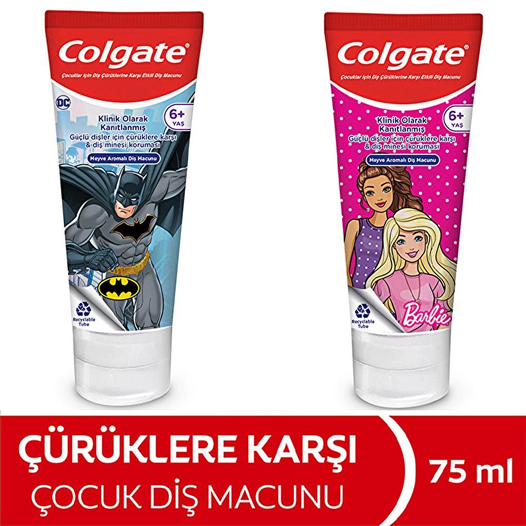 Colgate Barbie &amp; Batman Kids Toothpaste 75 ml