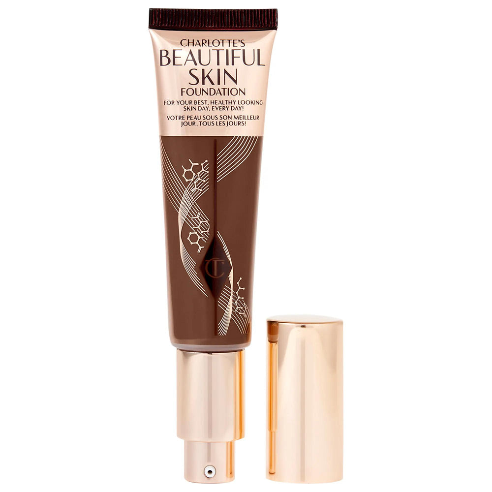Charlotte Tilbury Beautiful Skin Medium Coverage Liquid Foundation with Hyaluronic Acid - Long-Lasting, Vegan, Cruelty-Free Makeup Charlotte Tilbury Beautiful Skin Liquid Foundation - Long-Lasting & Hydrating liquid foundation, medium coverage foundation, hyaluronic acid foundation, natural glow foundation, vegan foundation, cruelty-free foundation, long-lasting foundation, skincare-infused makeup, charlotte tilbury, beautiful skin foundation, makeup, face makeup, foundation makeup, cosmetic, skincare-infus
