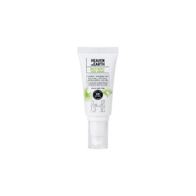 Heaven On Earth: Multi-Boost Moisturizing Face Cream - Vegan, Paraben-Free - Even Skin Tone & Radiant Skin - 50ml Heaven On Earth Face Cream: Vegan, Paraben-Free - Radiant Skin moisturizing face cream, vegan face cream, paraben-free face cream, skin brightening cream, tone evening moisturizer, natural skincare, sensitive skin moisturizer, radiant skin cream, face cream, moisturizer, skincare, vegan, natural, sensitive skin, hydration, radiance, aloe vera, even skin tone, brightening, cruelty-free, ethical s