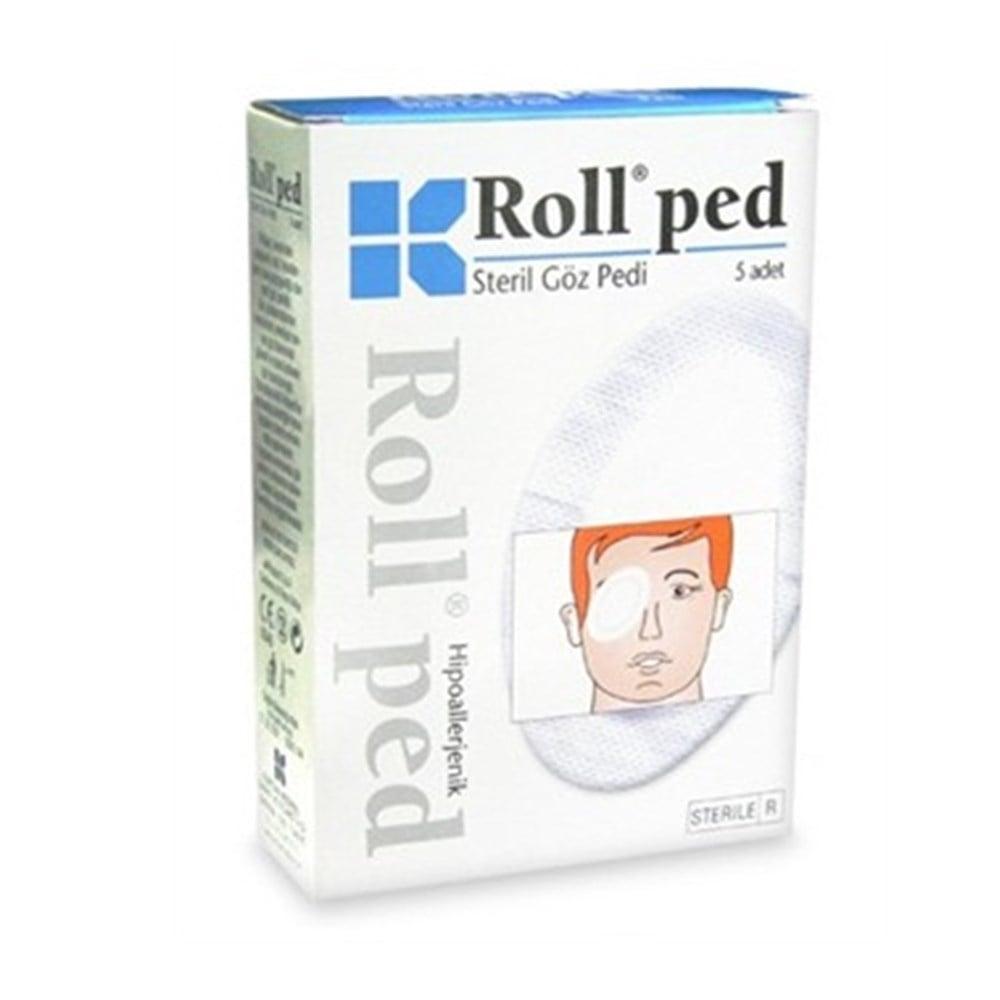 Roll Ped Sterile Eye Pad - Hypoallergenic, Waterproof Dressing for Sensitive Eyes & Post-Op Care Roll Ped Sterile Eye Pad - Hypoallergenic & Waterproof Sterile Eye Pad, Hypoallergenic Medical Dressing, Non-stick Wound Care, Water-resistant Adhesive Dressing, Post-operative Eye Care, Sensitive Eye Care, Eye Surgery Recovery, Medical Supplies, hypoallergenic adhesive, waterproof dressing, flexible polyester carrier, non-woven porous structure, absorbent pad