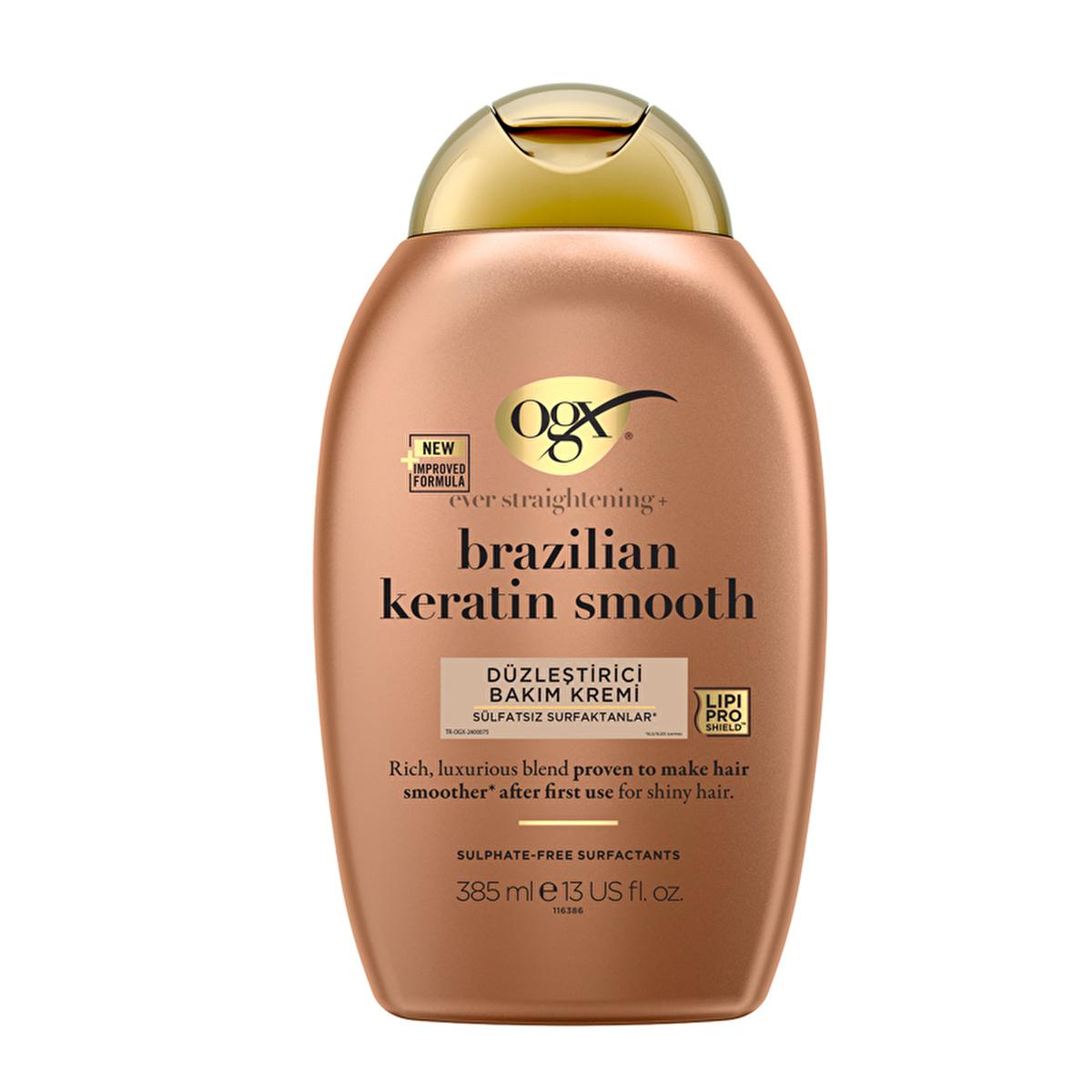 ogx-brazilian-keratin-hair-care-cream, ogx-brazilian-hair-care-cream-application, ogx-brazilian-keratin-smoothing-cream OGX Brazilian Keratin Hair Care Cream - Strengthens &amp; Smoothens Hair | 13 fl. oz. OGX Brazilian Keratin Hair Care Cream 385ml ogx, brazilian-keratin, hair-care, smoothing-cream, coconut-oil, avocado-oil, hair-treatment, paraben-free, sulfate-free, ai-generated