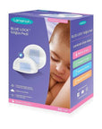 Lansinoh Blue Lock Breast Pads - Ultra-Thin, Discreet Nursing Pads for Breastfeeding Mothers - 60 Count - Baby Care