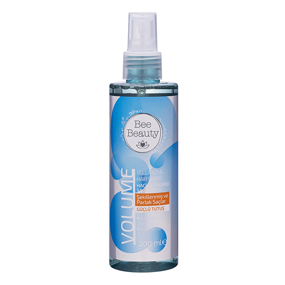 Bee Beauty Hair Volume Enhancing Spray - Adds Volume, Moisturizes & Restructures Hair, 200ml Bee Beauty Hair Volume Spray - Adds Volume & Moisturizes Hair Volume Spray, Volumizing Hair Spray, Hair Care Products, Hair Styling Products, Keratin Hair Treatment, Hair Volume Enhancer, Moisturizing Hair Spray, Restructuring Hair Spray, Hair Shine Enhancer, Bee Beauty, 200ml, 6.76 fl oz, Hair Care, Hair Styling, Beauty Products, Cosmetics