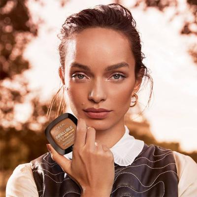 loreal-paris-infaillible-24h-fresh-wear-matte-bronzer-250-light-clair, swatch-of-loreal-paris-bronzer Loreal Paris Infaillible 24H Fresh Wear Matte Bronzer - 250 Light Clair Loreal Paris Infaillible Bronzer - 24H Fresh Wear loreal-paris, bronzer, matte-finish, long-lasting, waterproof, makeup, beauty, ai-generated, cosmetic, skincare