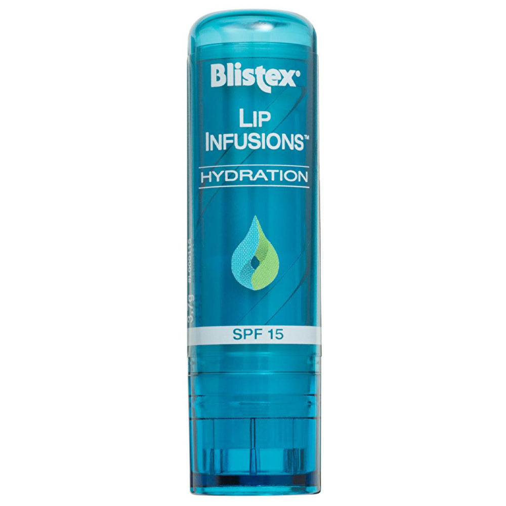 Blistex Lip Infusions Hydration SPF15 Lip Care - Long-Lasting Moisturizing Lip Balm with Hyaluronic Acid and SPF - Lip Balm