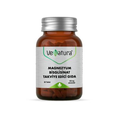 VeNatura Magnesium Bisglycinate Dietary Supplement - 60 Capsules, Gluten-Free, Supports Overall Health VeNatura Magnesium Bisglycinate - Gluten-Free Supplement Magnesium Bisglycinate, Dietary Supplement, Gluten-Free, Sugar-Free, Health Supplement, Wellness, Magnesium Supplement, VeNatura, Dietary Restriction, Health Conscious, Portable Supplement