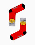 Carnaval Novelty Fast Food Socks Set - 5 Pairs of Comfortable Cotton-Themed Socks for Everyday Wear - view 4