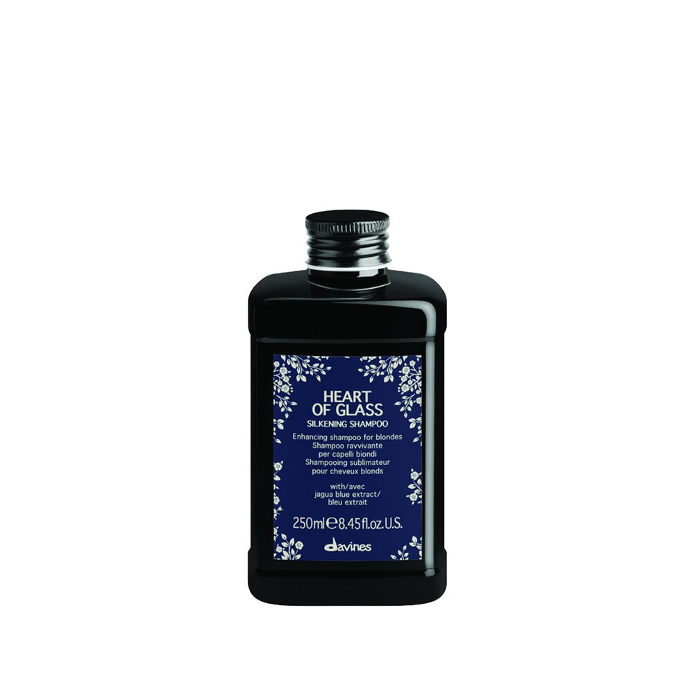 Davines Heart of Glass Silky Shampoo 250ml - Luxurious Nourishing Hair Care for Silky Smooth Hair - Shampoo