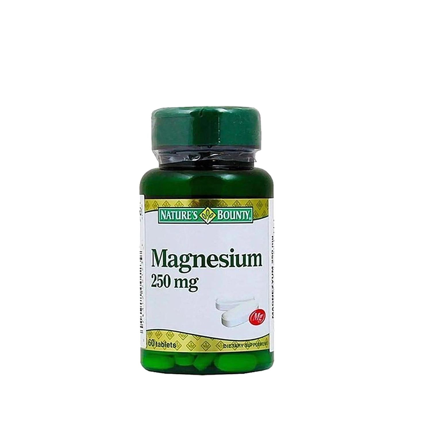 Nature's Bounty Magnesium 250 mg Supplement Tablets - Supports Muscle Function, Bone Health | 60 Count Nature's Bounty Magnesium 250 mg - Supports Muscle & Bone Health Magnesium supplement, Nature's Bounty Magnesium, Dietary magnesium, Magnesium 250 mg, Magnesium tablets, health supplements, wellness products, muscle function support, bone health support, dietary supplements, magnesium deficiency, energy boost, immune system support