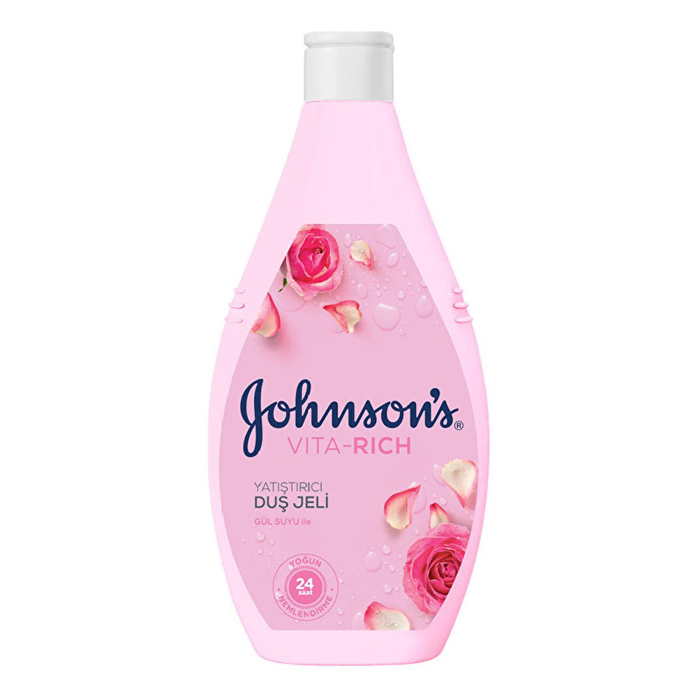 Johnson's Vita-Rich Rose Shower Gel - Moisturizing & Soothing 13.53 fl oz - view 2