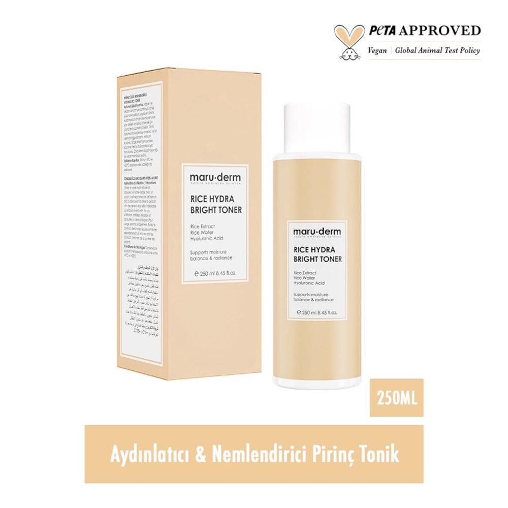 Maruderm Rice Extract Brightening Toner for Radiant Skin 250 ml
