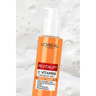 Loreal Paris Revitalift Brightening Facial Cleansing Gel - Vitamin C & Salicylic Acid for Smoother, Radiant Skin Loreal Paris Revitalift Brightening Facial Cleansing Gel Loreal Paris Revitalift, Facial Cleansing Gel, Vitamin C Brightening, Salicylic Acid, Skincare for Brightening and Smoothing, Anti-Aging Skincare, Daily Skincare Routine, Gentle Cleansing, Brightening Skincare Products, Smoothing Skincare, Radiant Skin, Refined Skin Texture, Skincare Essentials