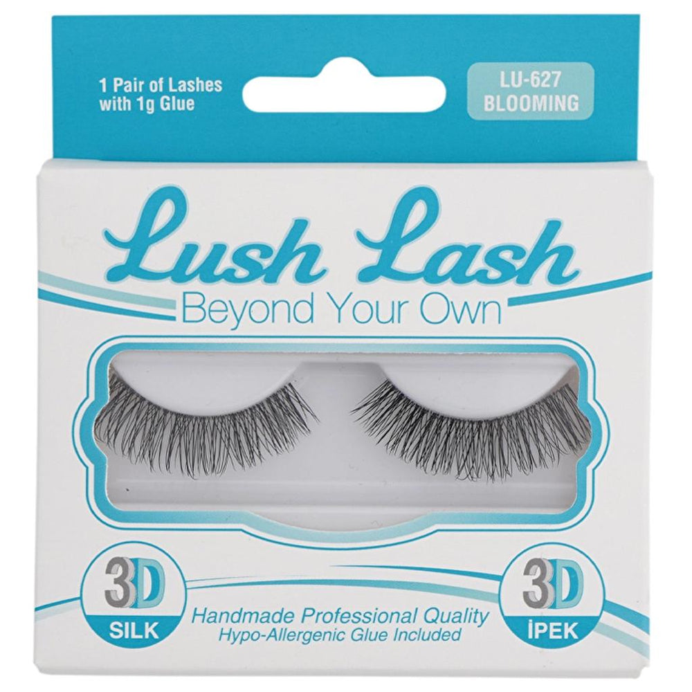 Lush Lash 3D Silk False Eyelashes Blooming LU-627