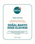 Balmy Exfoliating Bath Glove - Natural Loofah & Cotton, Exfoliates & Renews Skin, Turkish Bath Glove for Oily Skin - view 3