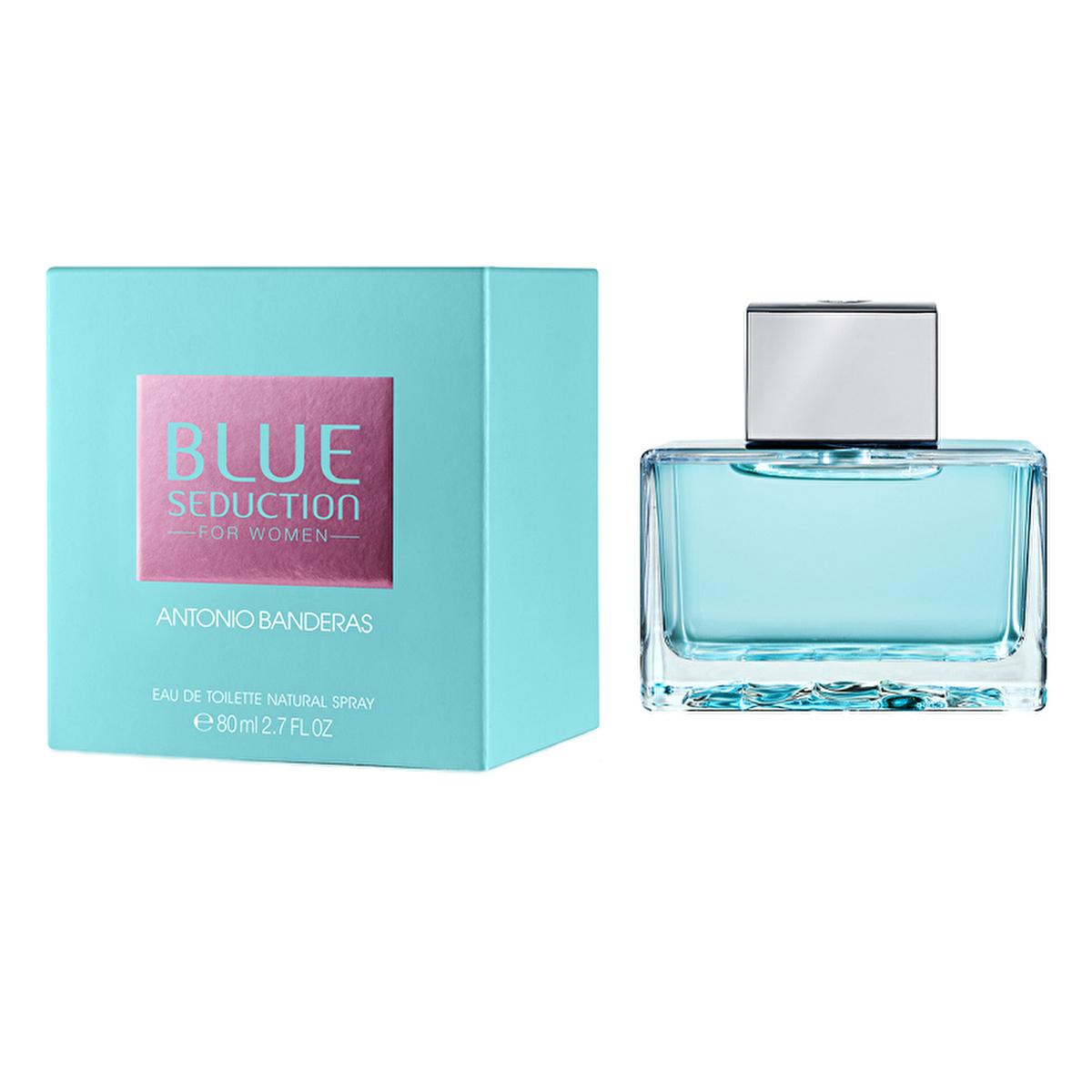 antonio banderas blue seduction perfume 80 ml, floral fresh fragrance for women by antonio banderas, blue seduction edt bottle, antonio banderas seduction collection Antonio Banderas Blue Seduction EDT - Floral Fresh Perfume for Young Fashion-Conscious Women | 2.7 fl oz Antonio Banderas Blue Seduction EDT for Women 80 ml antonio-banderas, blue-seduction, women-perfume, floral-fragrance, fresh-perfume, fashion-conscious, young-adults, sensual-scent, eau-de-toilette, ai-generated