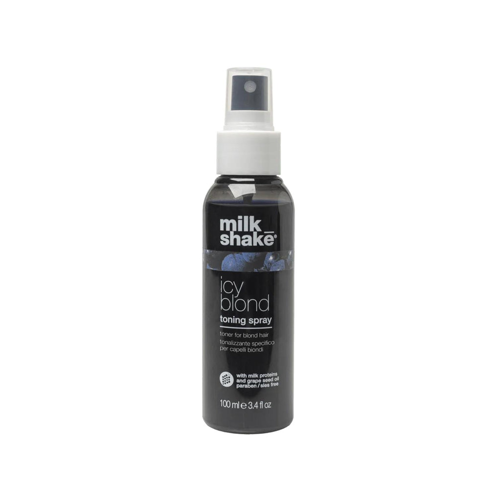 milk_shake Icy Blond Toning Spray for Blond Hair - 100ml, Toning and Color-Enhancing Properties milk_shake Icy Blond Toning Spray - Best for Blond Hair milk_shake Icy Blond Toning Spray, Toning Spray for Blond Hair, Blond Hair Care, Hair Toning Products, Hair Color Maintenance, Blond Hair Toning, Hair Care, Color-Enhancing Spray, milk_shake Hair Products