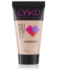 LYKD Fondöten 122 True Beige - Lightweight Foundation Makeup for Flawless Look - view 2