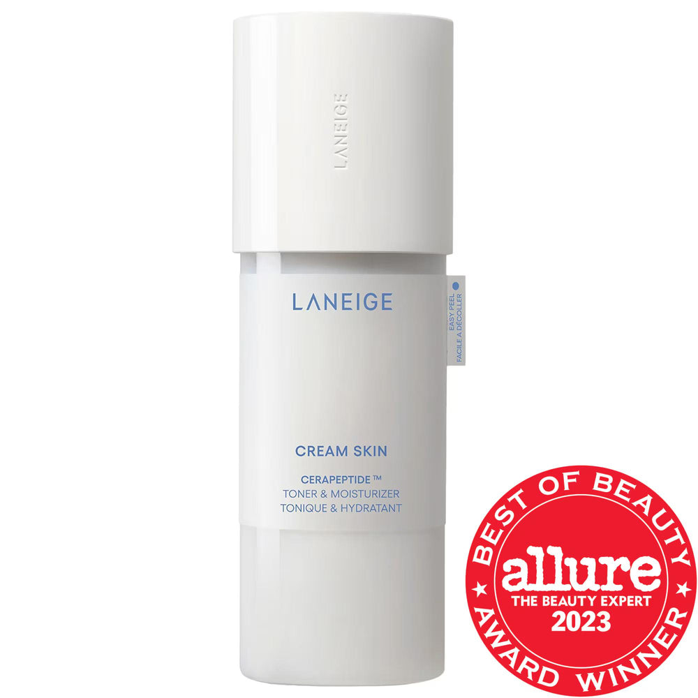 Laneige Cream Skin Refillable Toner & Moisturizer: Deep Hydration with Ceramides & Peptides for Firm, Radiant Glass Skin Laneige Cream Skin Toner: Hydrate & Firm for Glass Skin cream skin toner, ceramide moisturizer, peptide skin care, hydrating toner, white leaf tea skincare, refillable skin care, sensitive skin toner, korean skin care, firming toner, glass skin toner, toner, moisturizer, ceramide, peptide, white leaf tea, hydration, firming, soothing, sensitive skin, dry skin, radiant skin, glass skin, ko