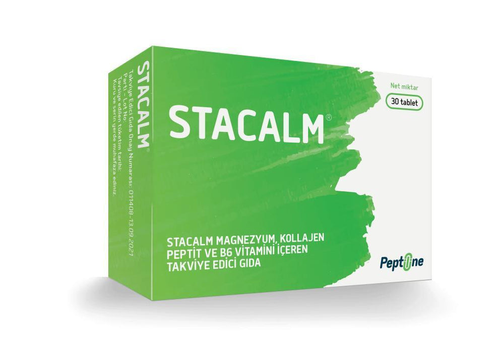 Stacalm - Dietary Supplement for Relaxation Support & Fatigue Reduction - 30 Tablets - Vitamin & Supplement